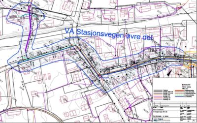 Nesbyen kommune, VA Stasjonsvegen øvre del